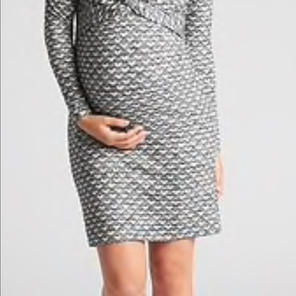Maternity Twist front sweater dress - Picture 2 of 2